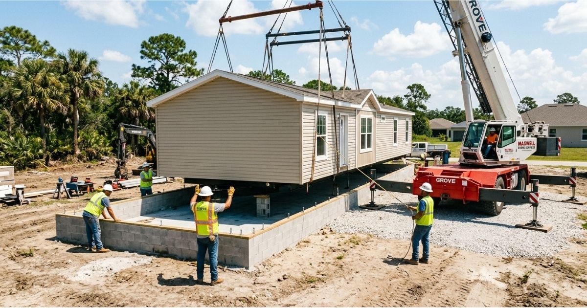 Casa Modular ou Manufaturada no Seu Terreno: O Que a Lei da Flórida Permite