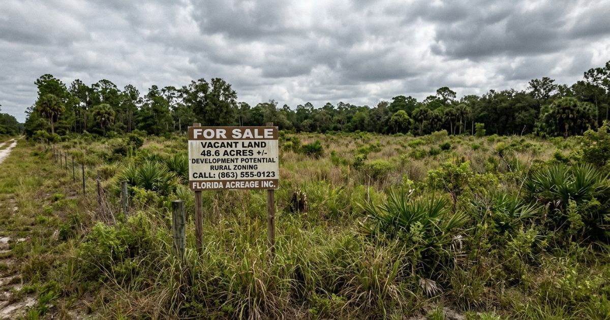 Why Cheap Florida Land Can Become a Financial Trap