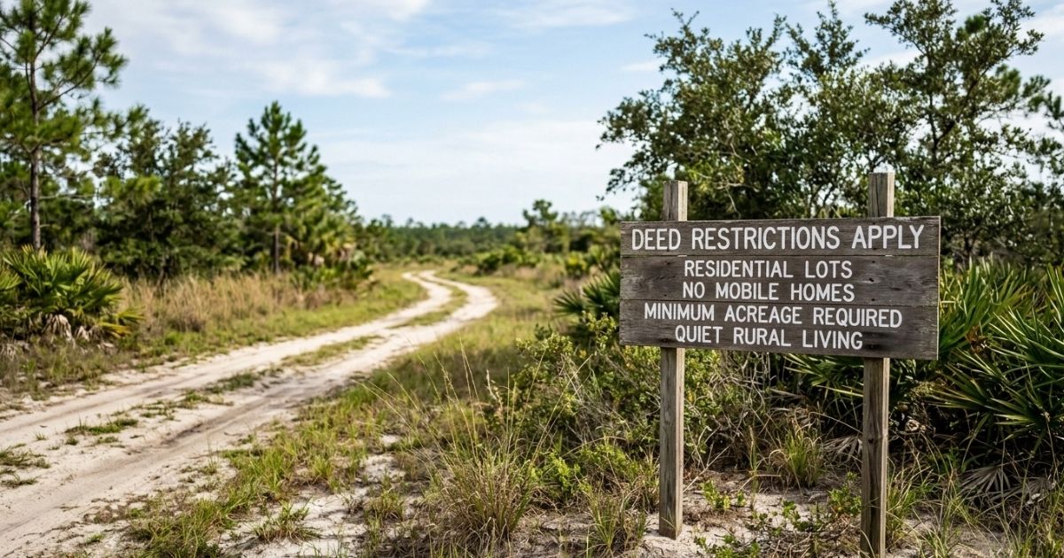 Deed Restrictions Sem HOA: O Que Isso Significa Para o Seu Terreno