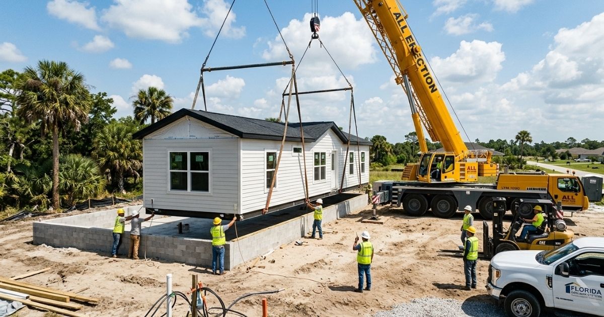 Modular or Manufactured Homes on Your Land: What Florida Law Allows